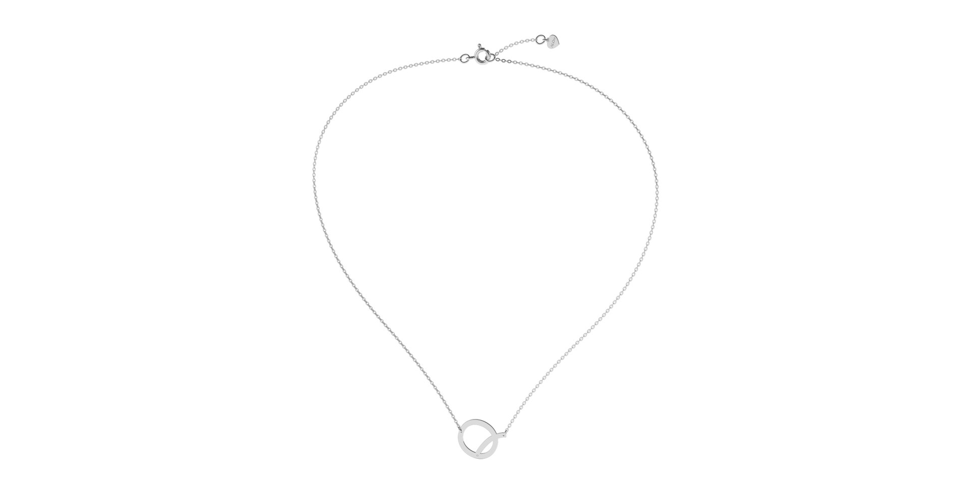 Diamond necklace Big Line Q