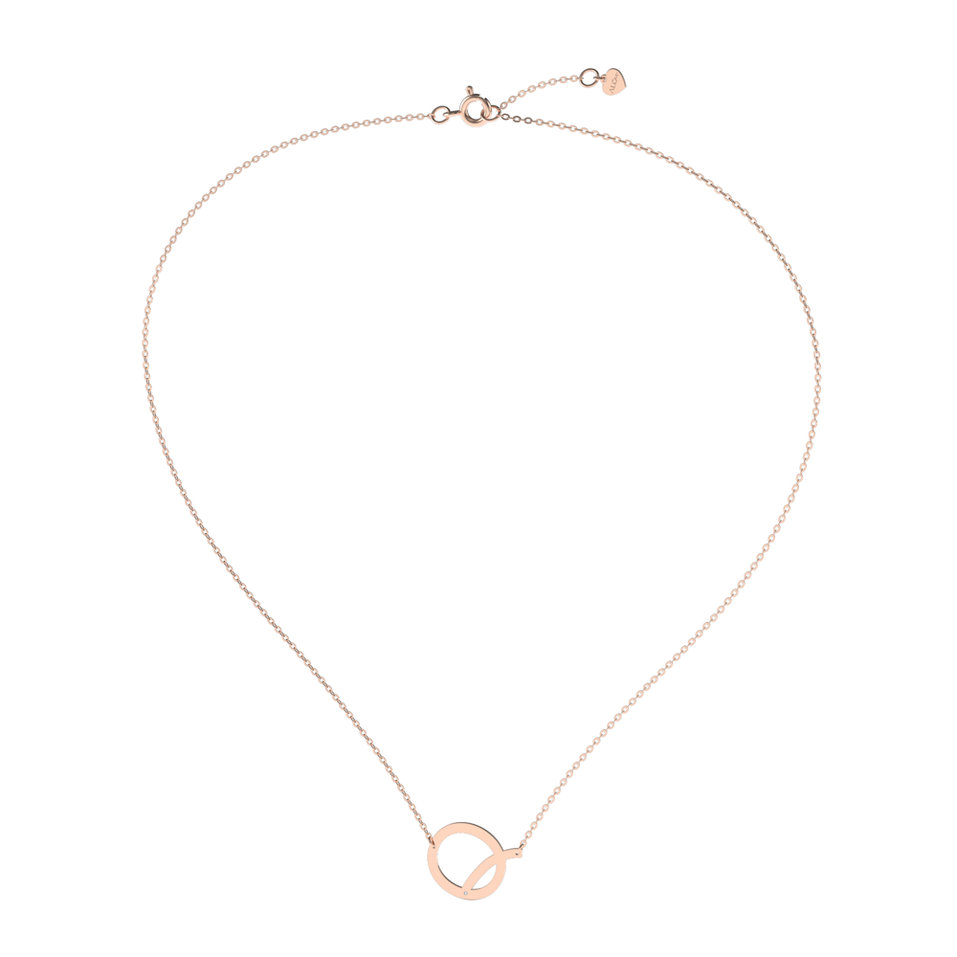 Diamond necklace Big Line Q