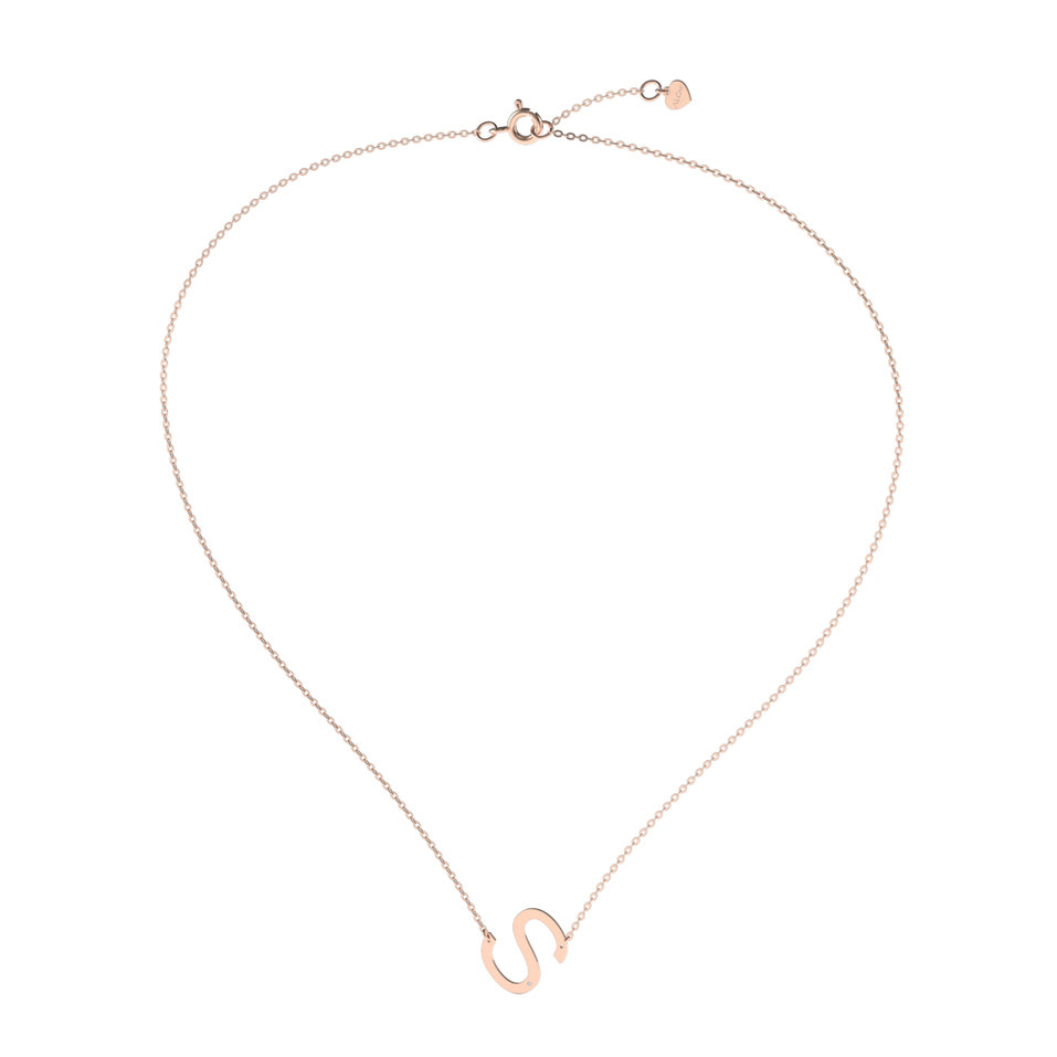 Diamond necklace Big Line S