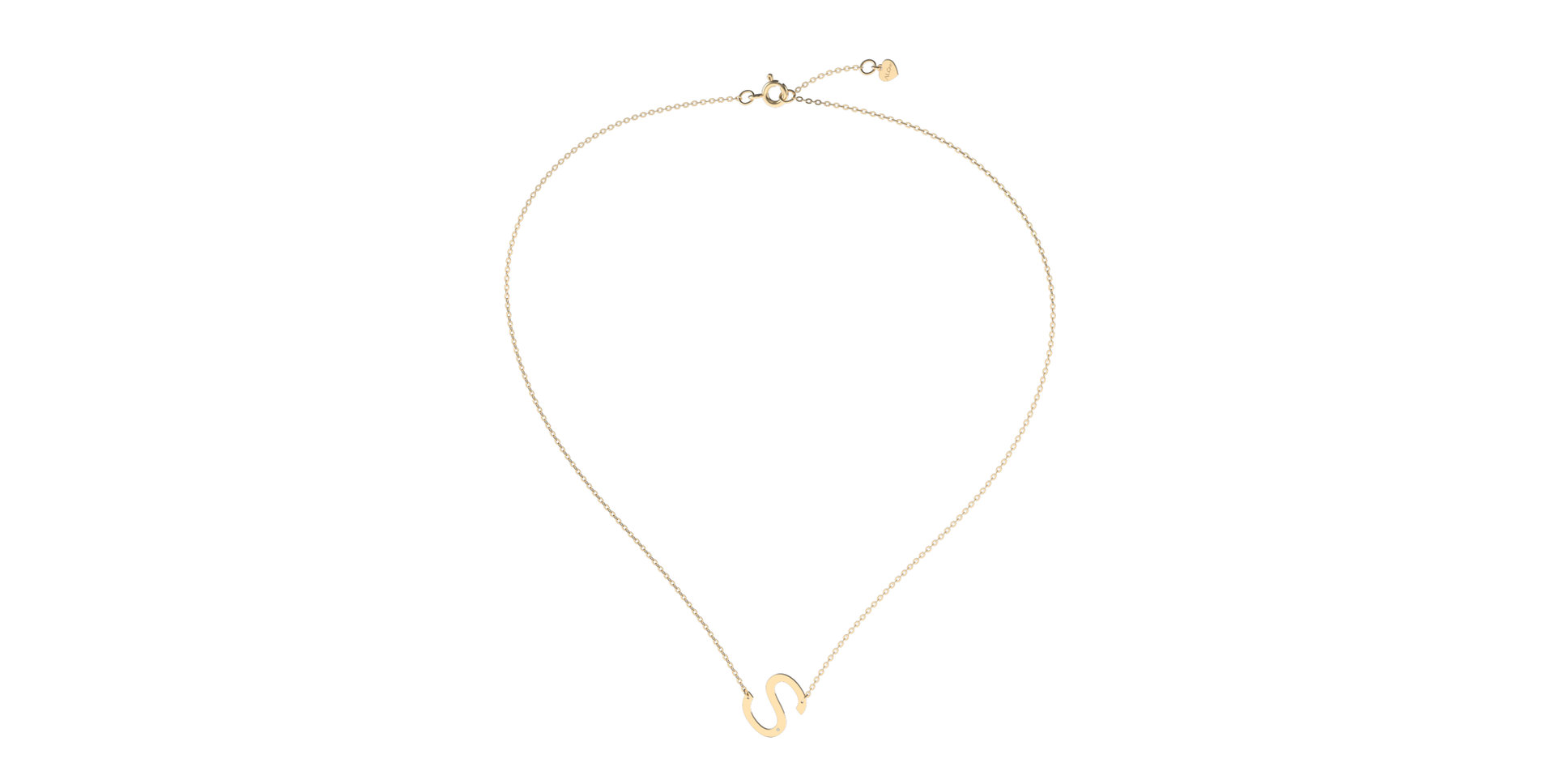 Diamond necklace Big Line S