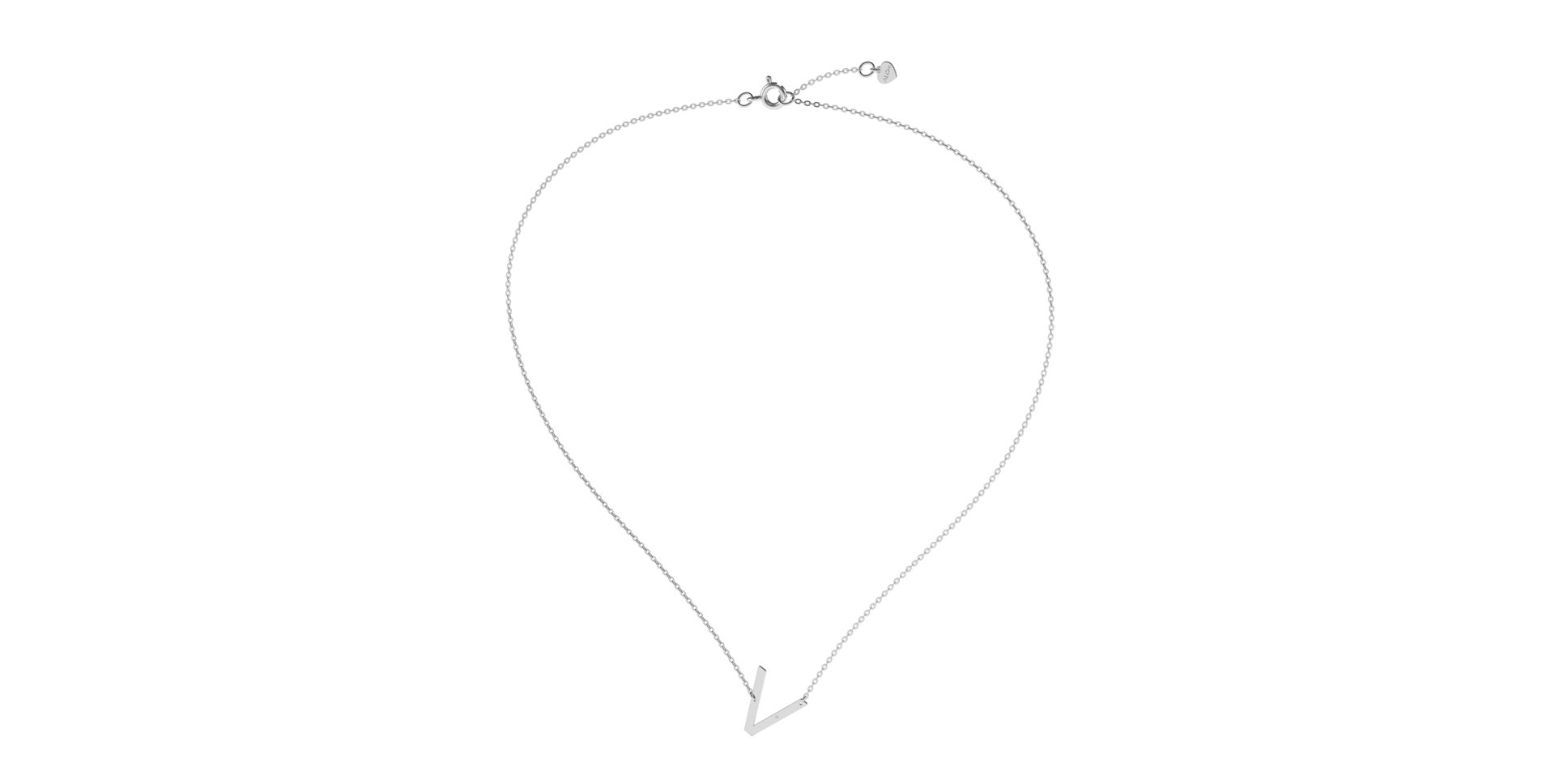 Diamond necklace Big Line V