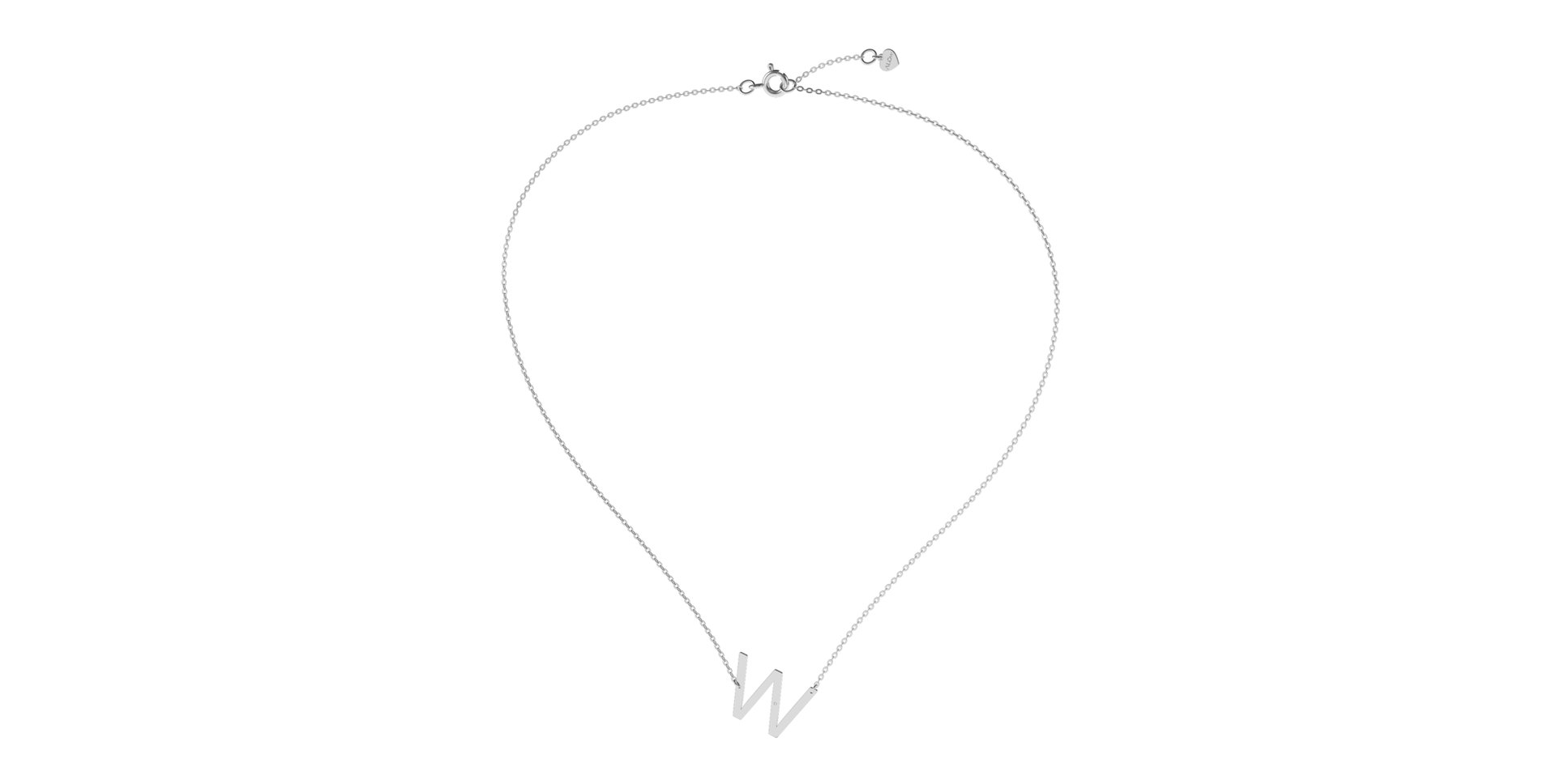 Diamond necklace Big Line W