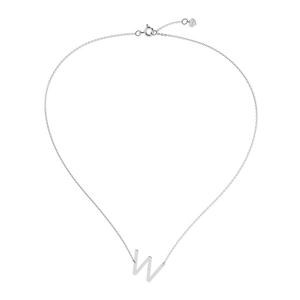 Diamond necklace Big Line W