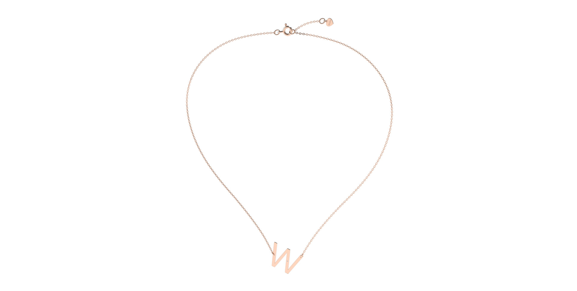 Diamond necklace Big Line W