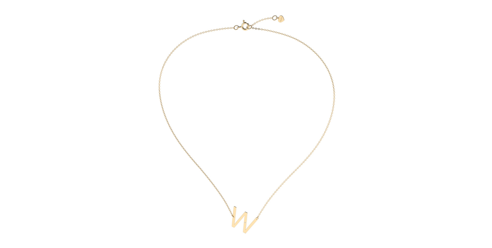 Diamond necklace Big Line W