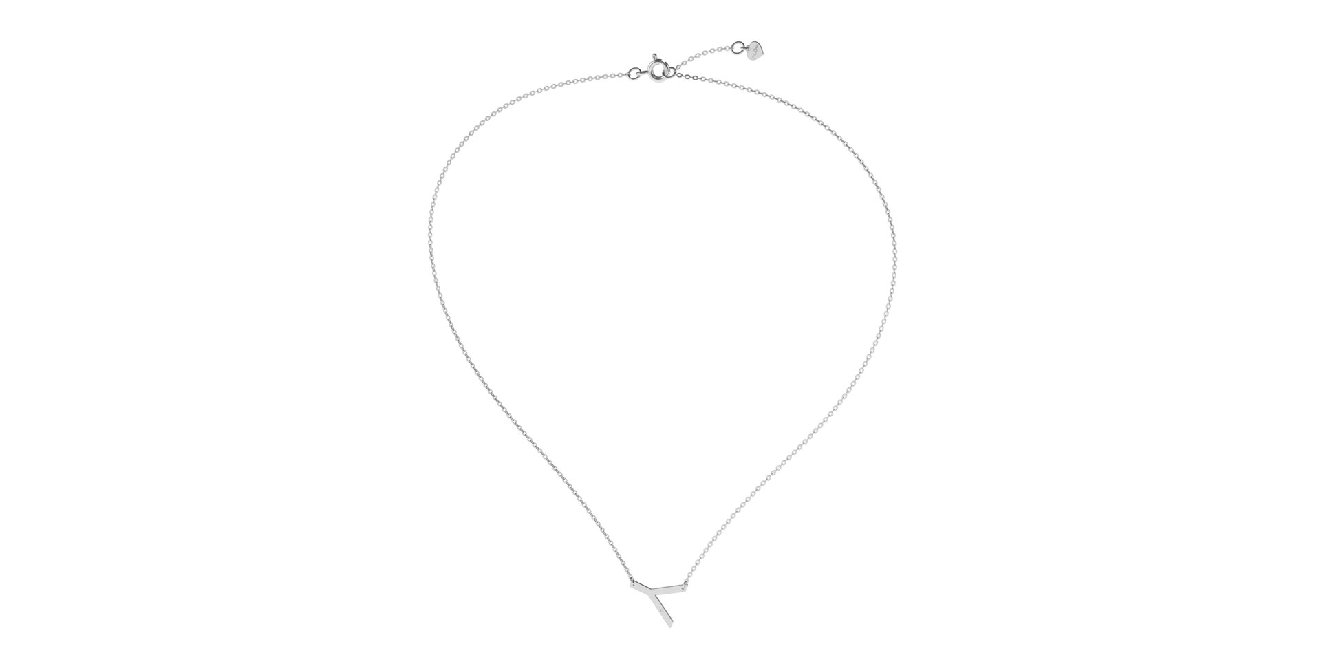 Diamond necklace Big Line Y