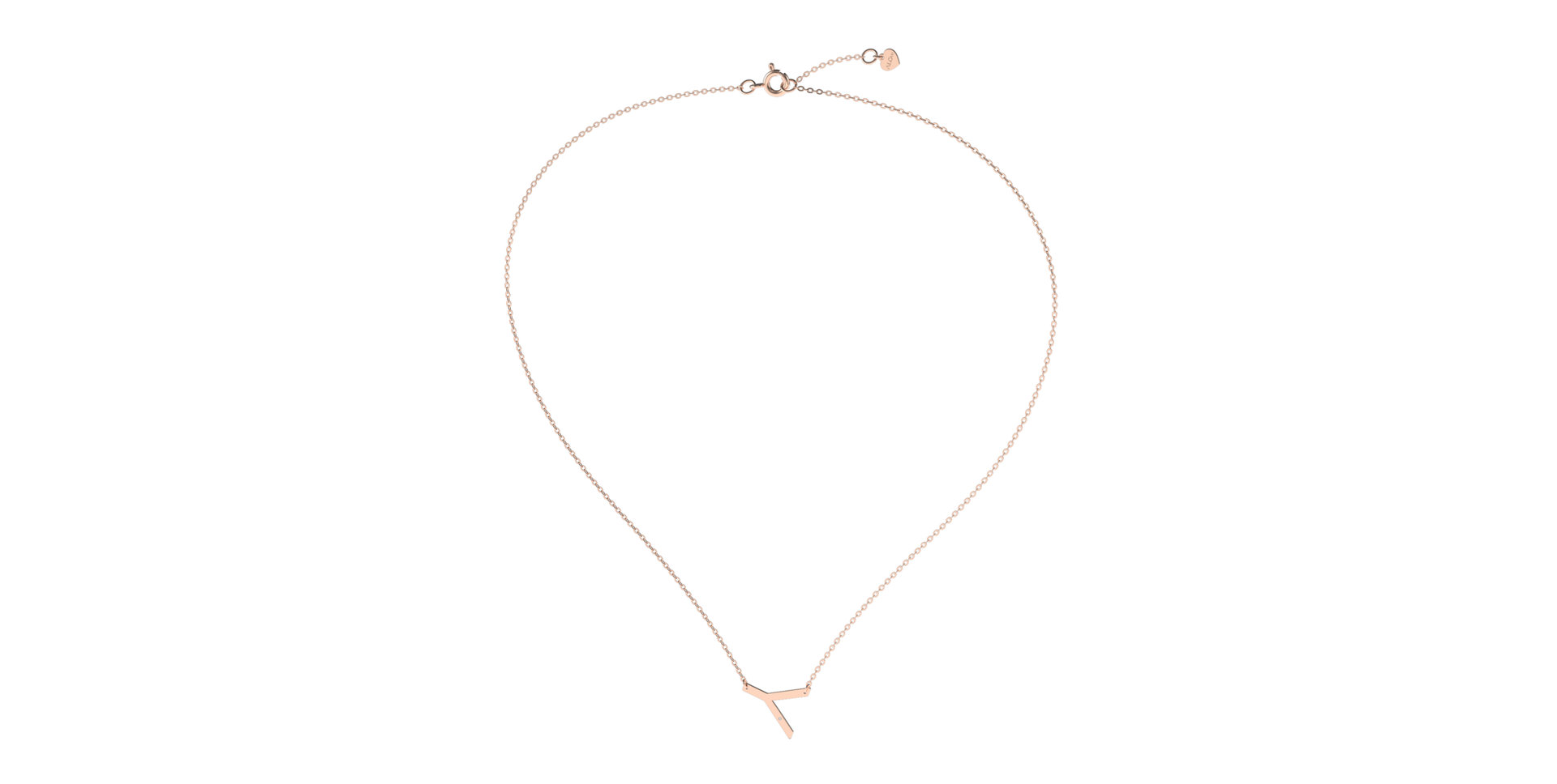 Diamond necklace Big Line Y