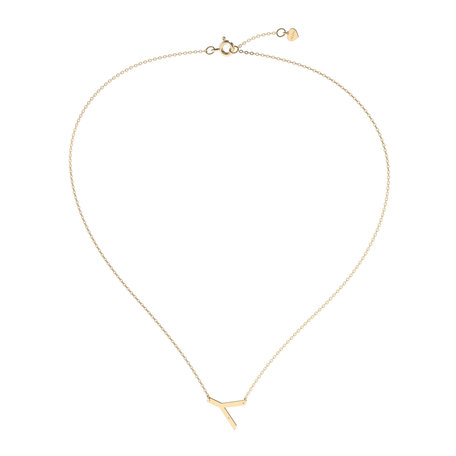 Diamond necklace Big Line Y