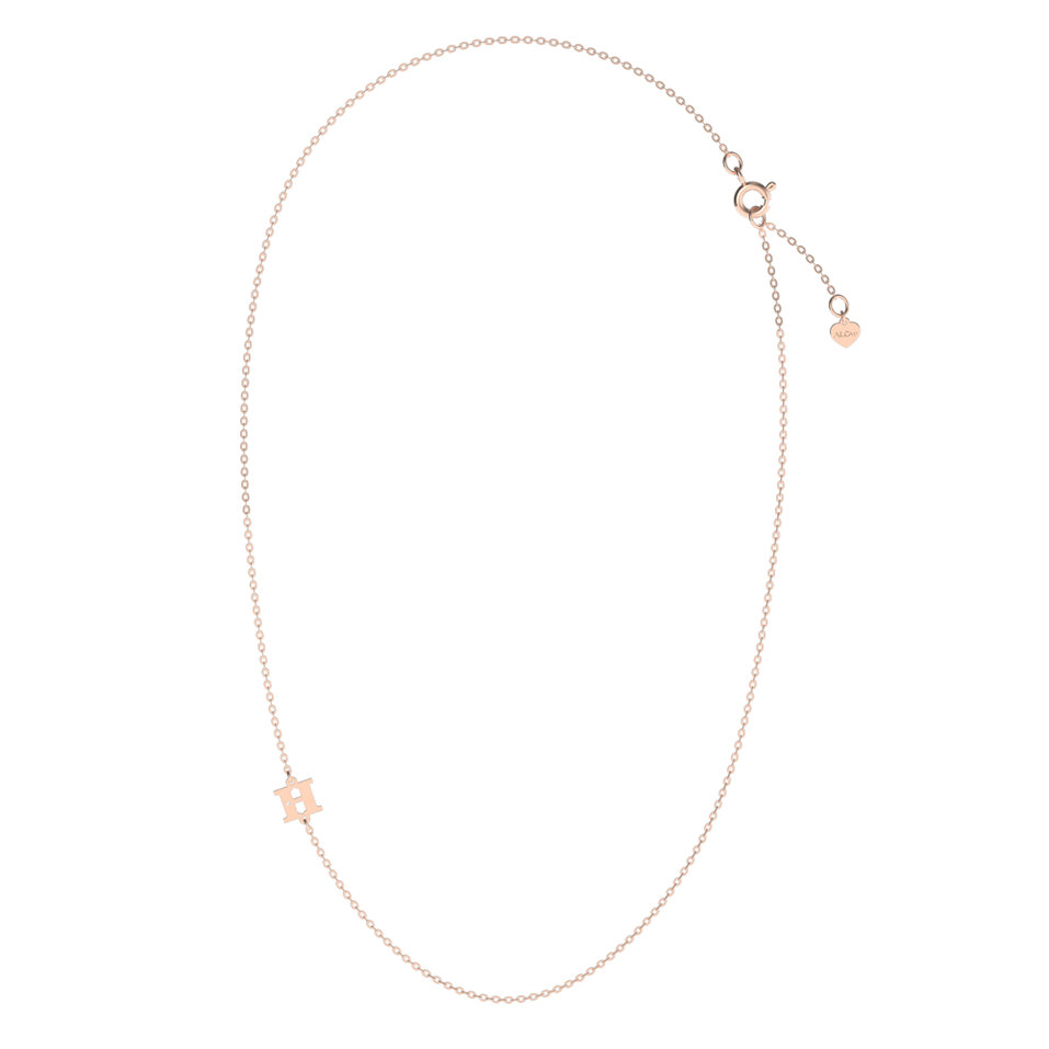 Diamond necklace Big Line H