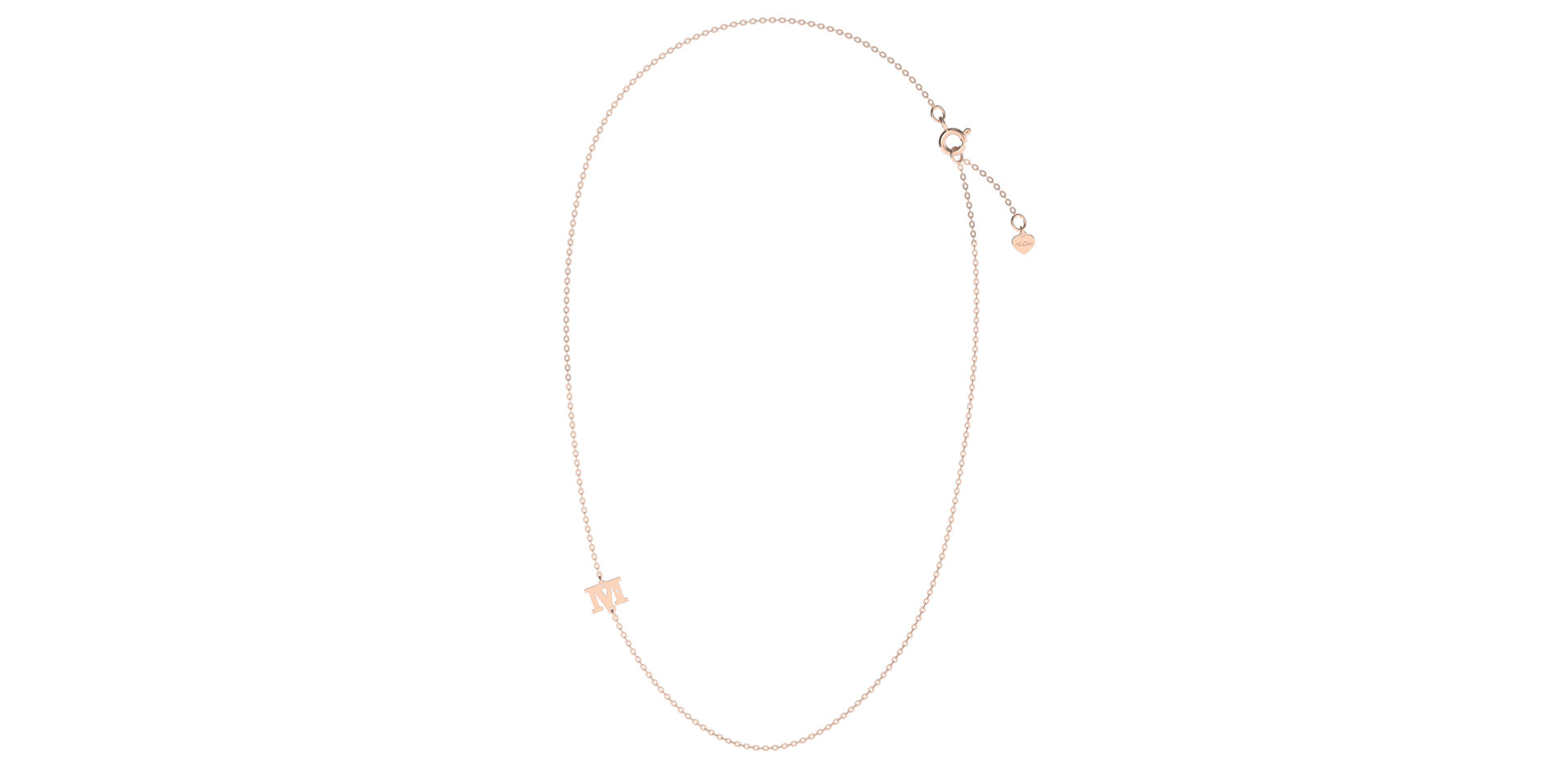 Diamond necklace Big Line M