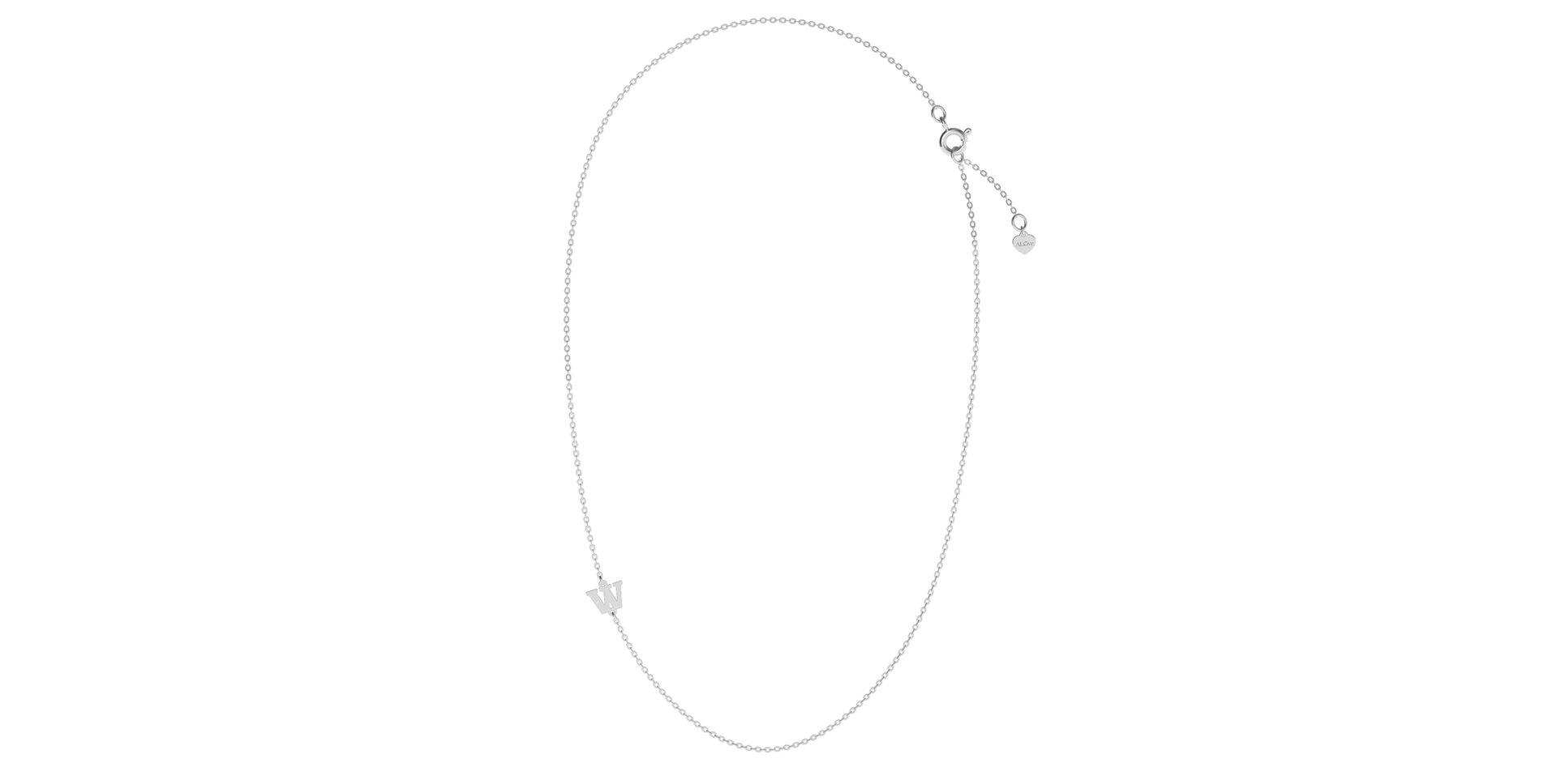 Diamond necklace Big Line W