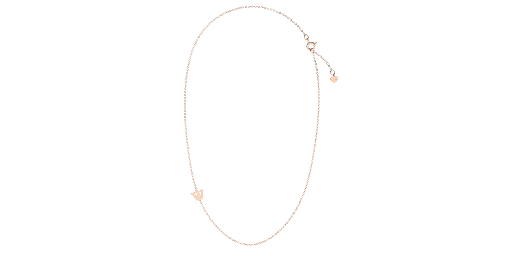 Diamond necklace Big Line W