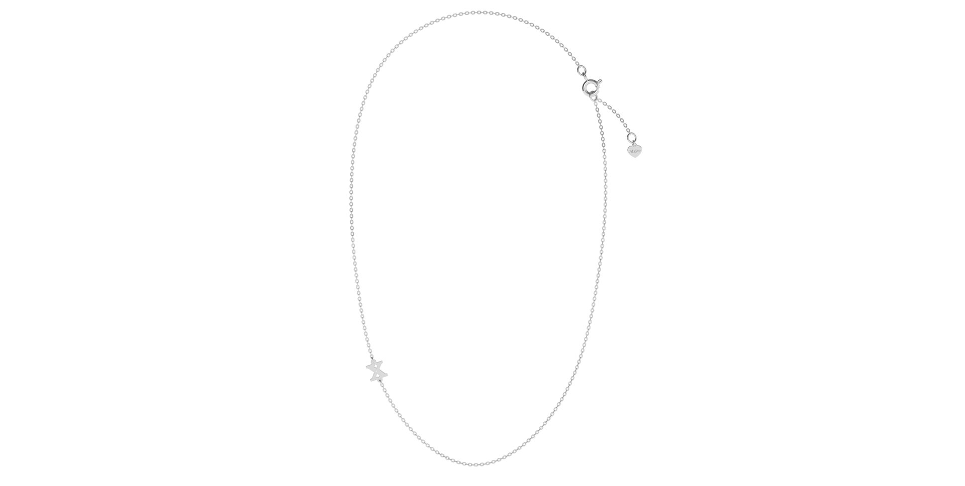 Diamond necklace Big Line X