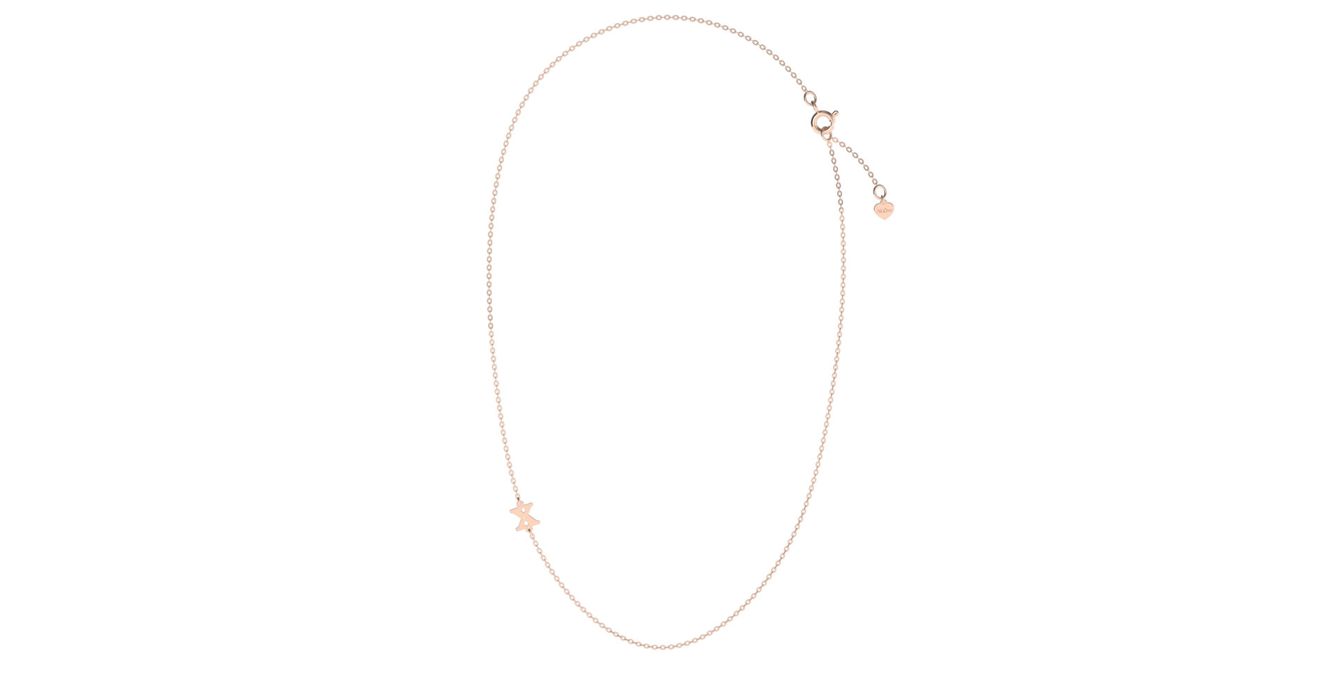 Diamond necklace Big Line X