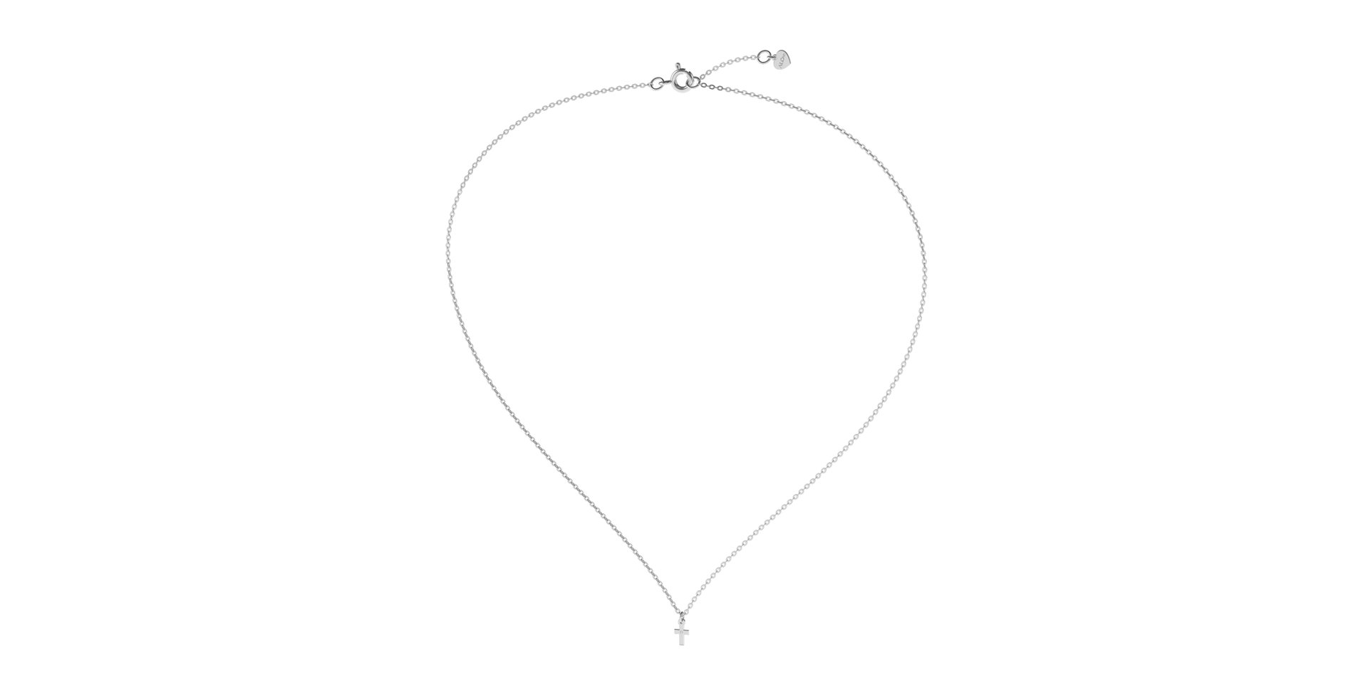 Diamond necklace Cross