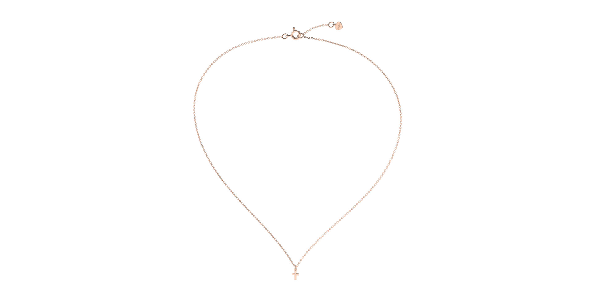 Diamond necklace Cross