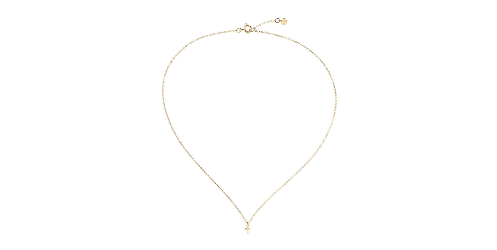 Diamond necklace Cross