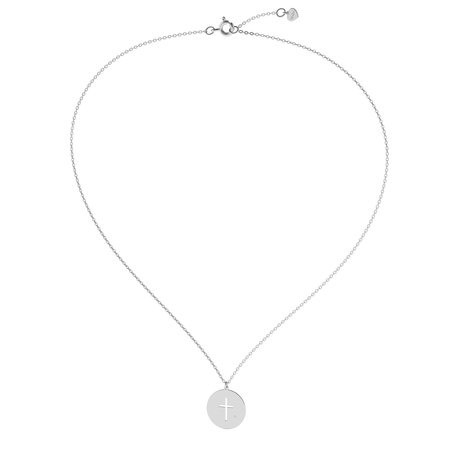 Diamond necklace Cross