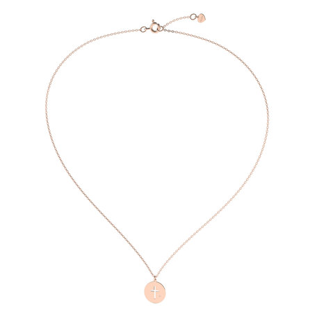 Diamond necklace Little Cross