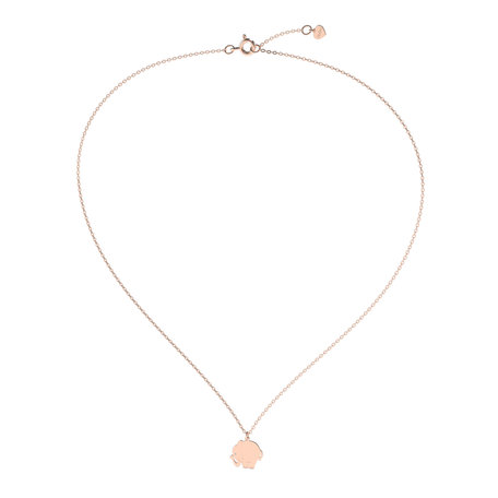 Diamond necklace Elephant