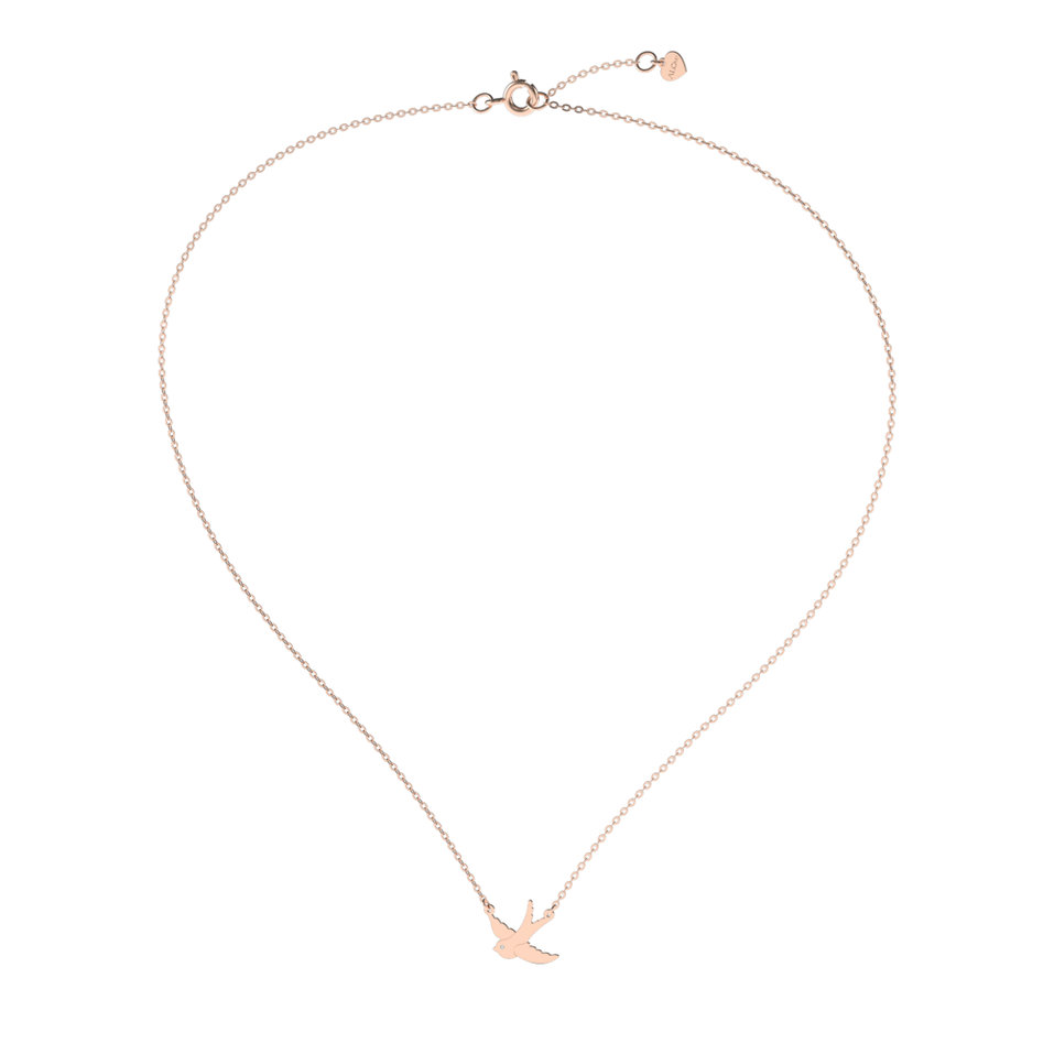 Diamond necklace Swallow