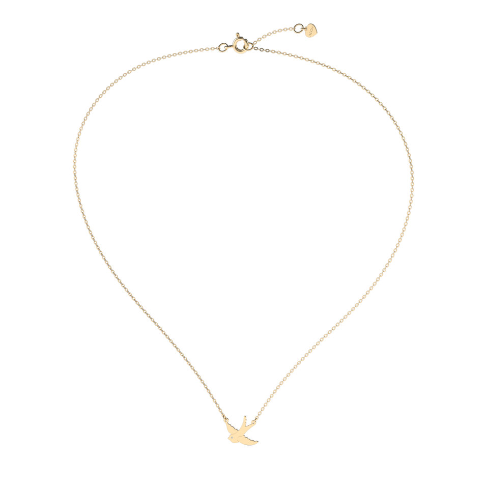 Diamond necklace Swallow