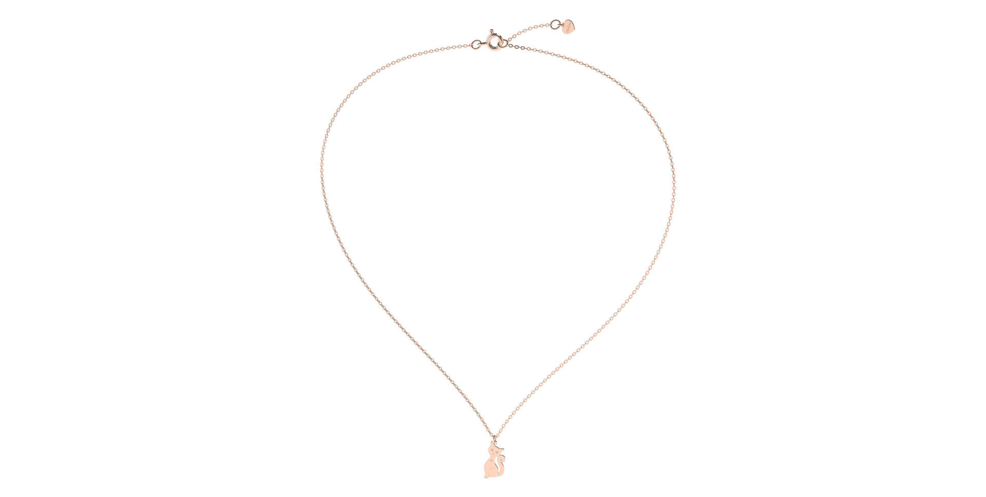 Diamond necklace Cat