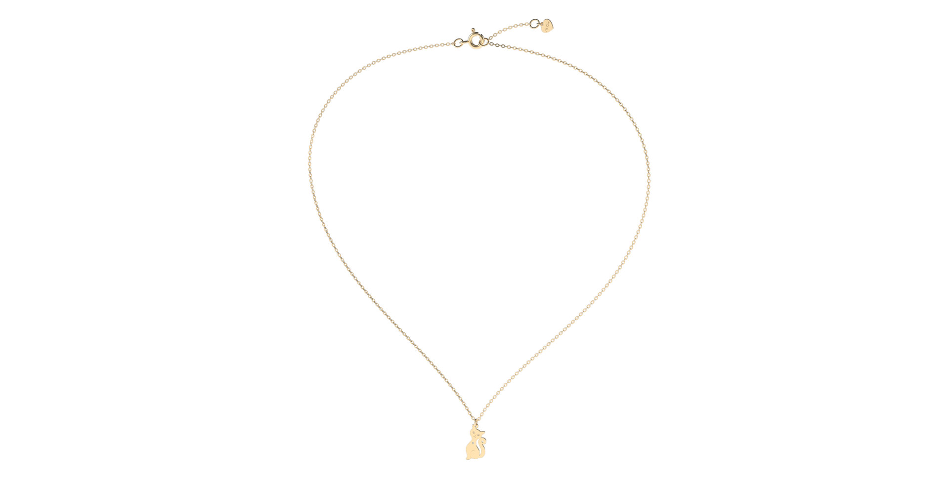 Diamond necklace Cat
