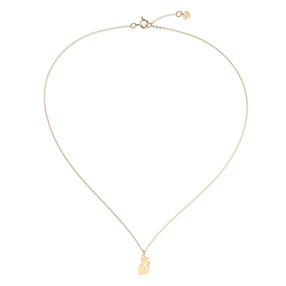 Diamond necklace Cat