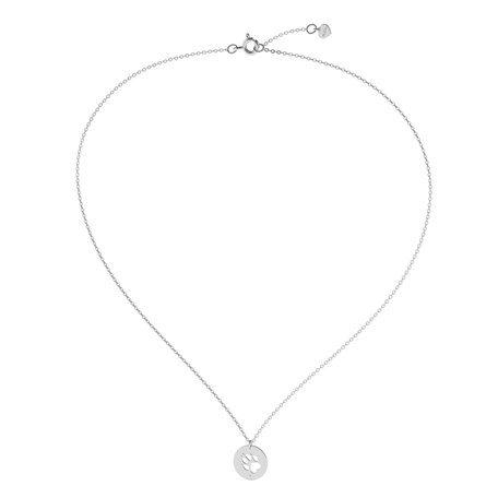 Diamond necklace Dog Paw