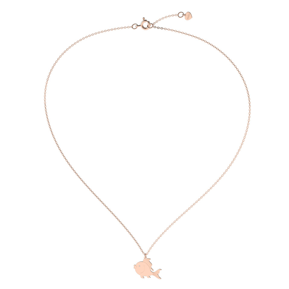 Diamond necklace Goldfish