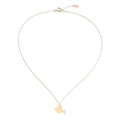 Diamond necklace Goldfish