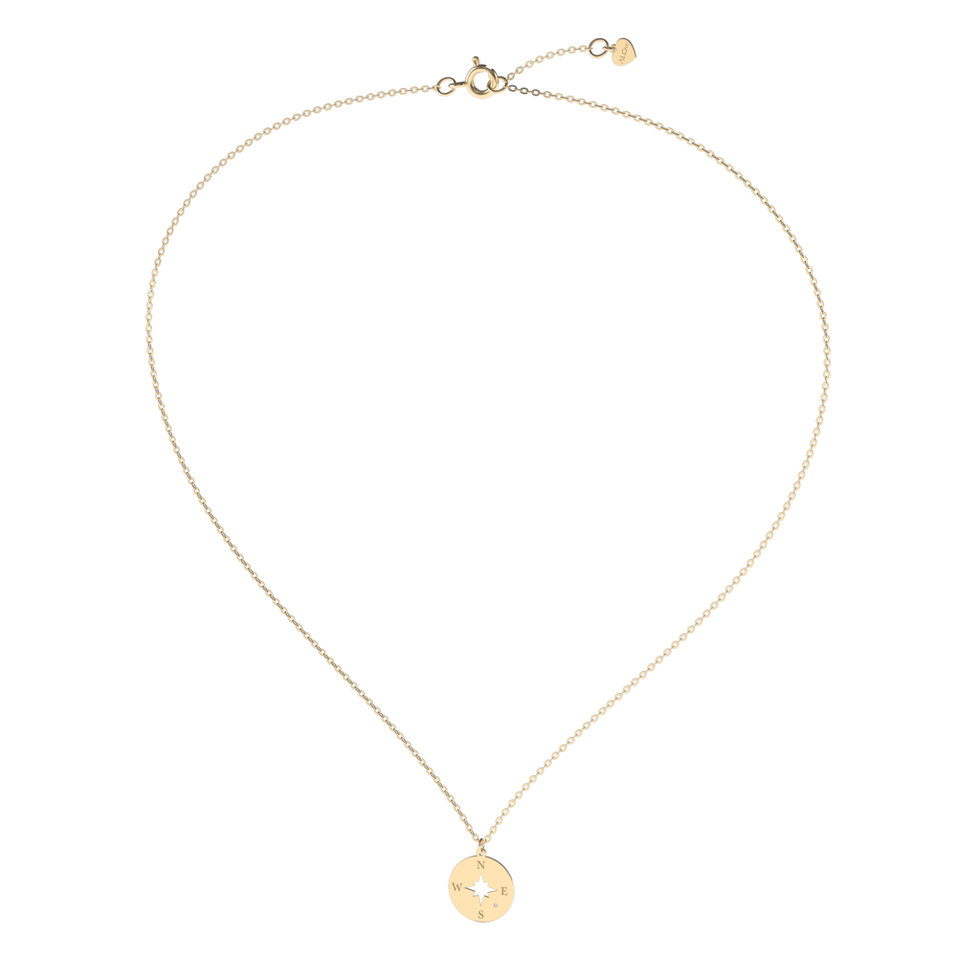 Diamond necklace Compass
