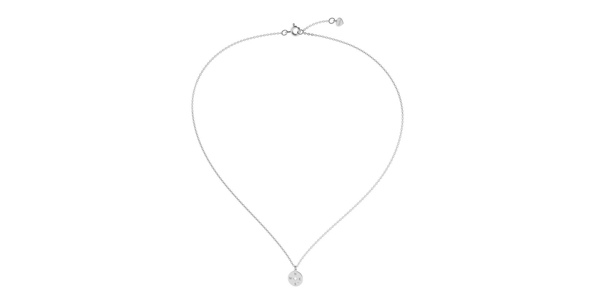 Diamond necklace Compass