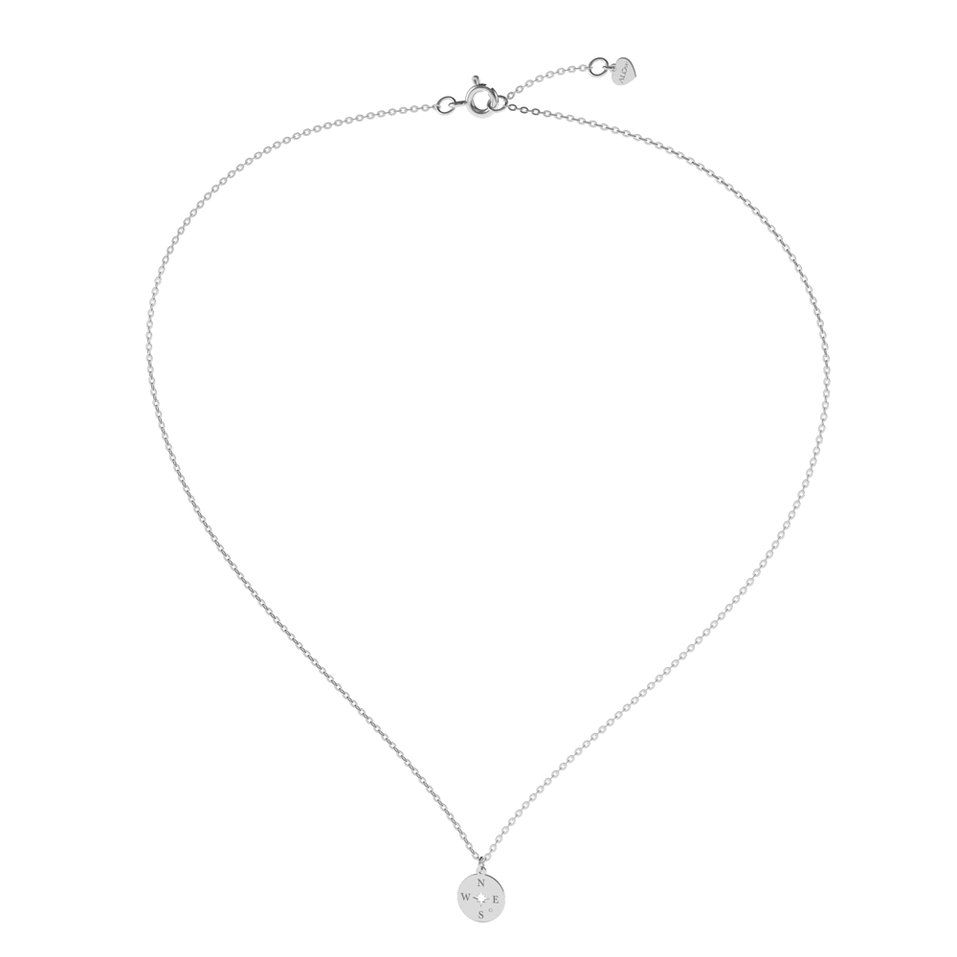 Diamond necklace Compass