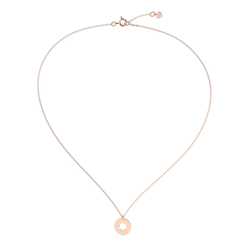 Diamond necklace Jude Star