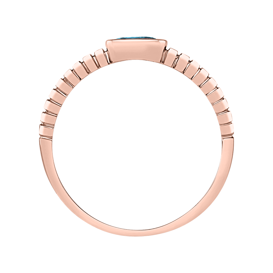 Ring with Topaz Swiss Bonbon