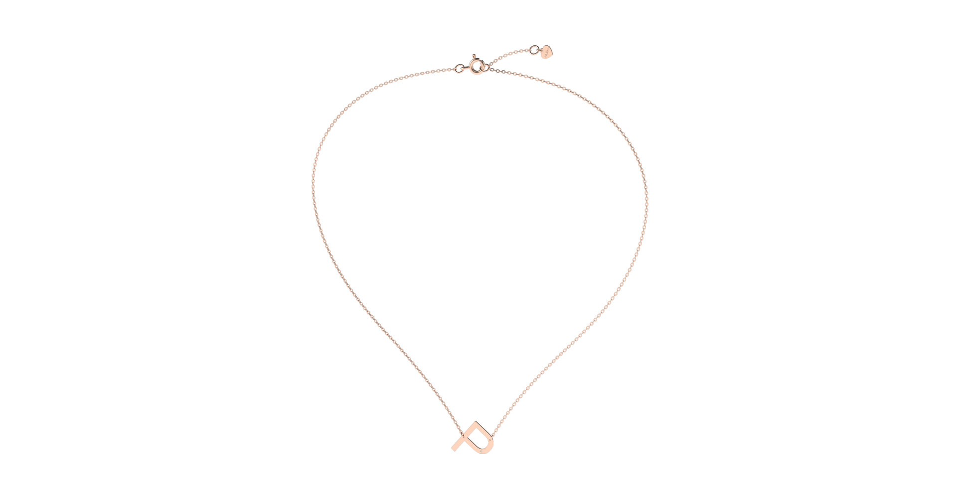 Diamond necklace Big Line P