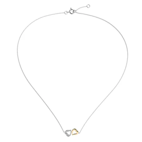Diamond necklace Lovely Heart
