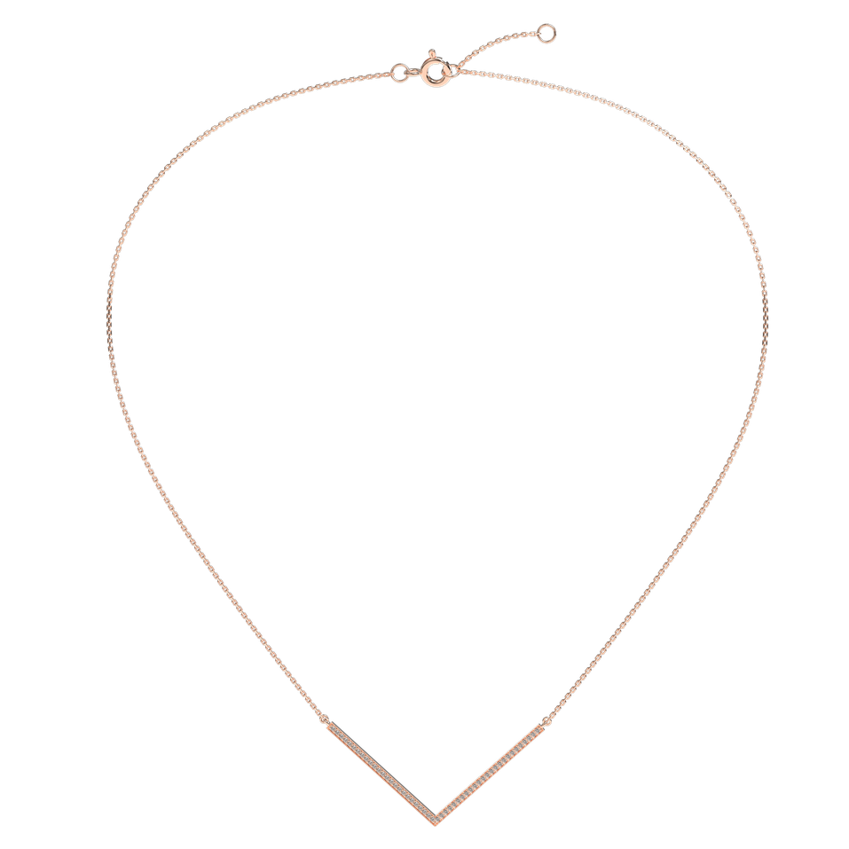 Diamond necklace Victory Line