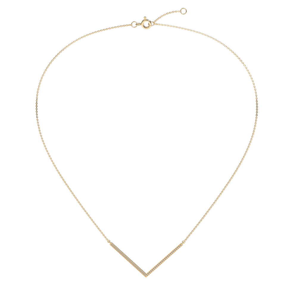 Diamond necklace Victory Line