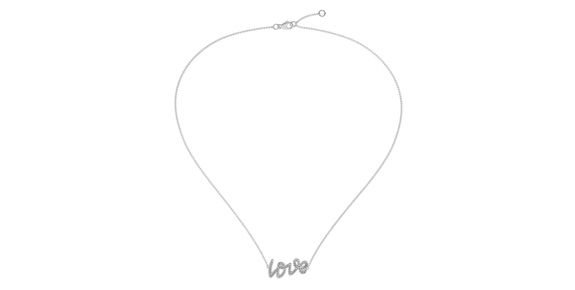 Diamond necklace Diamond Love