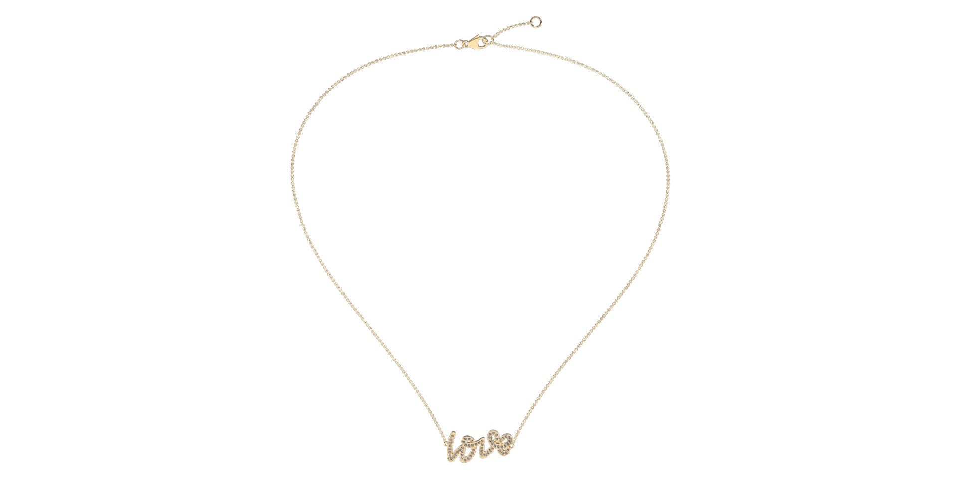 Diamond necklace Diamond Love