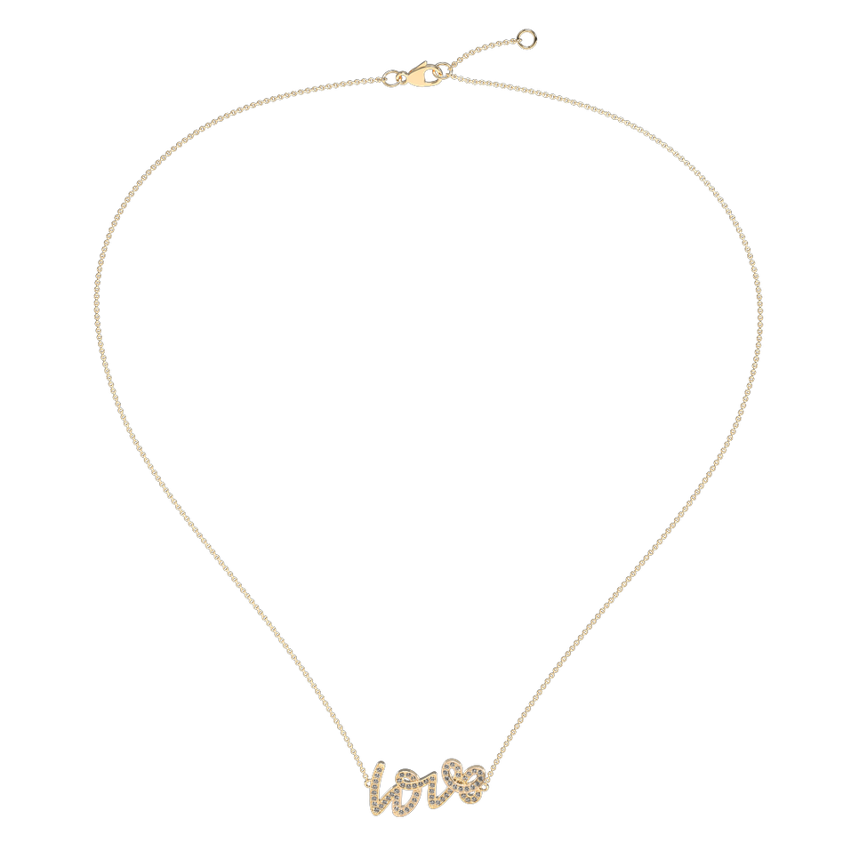 Diamond necklace Diamond Love
