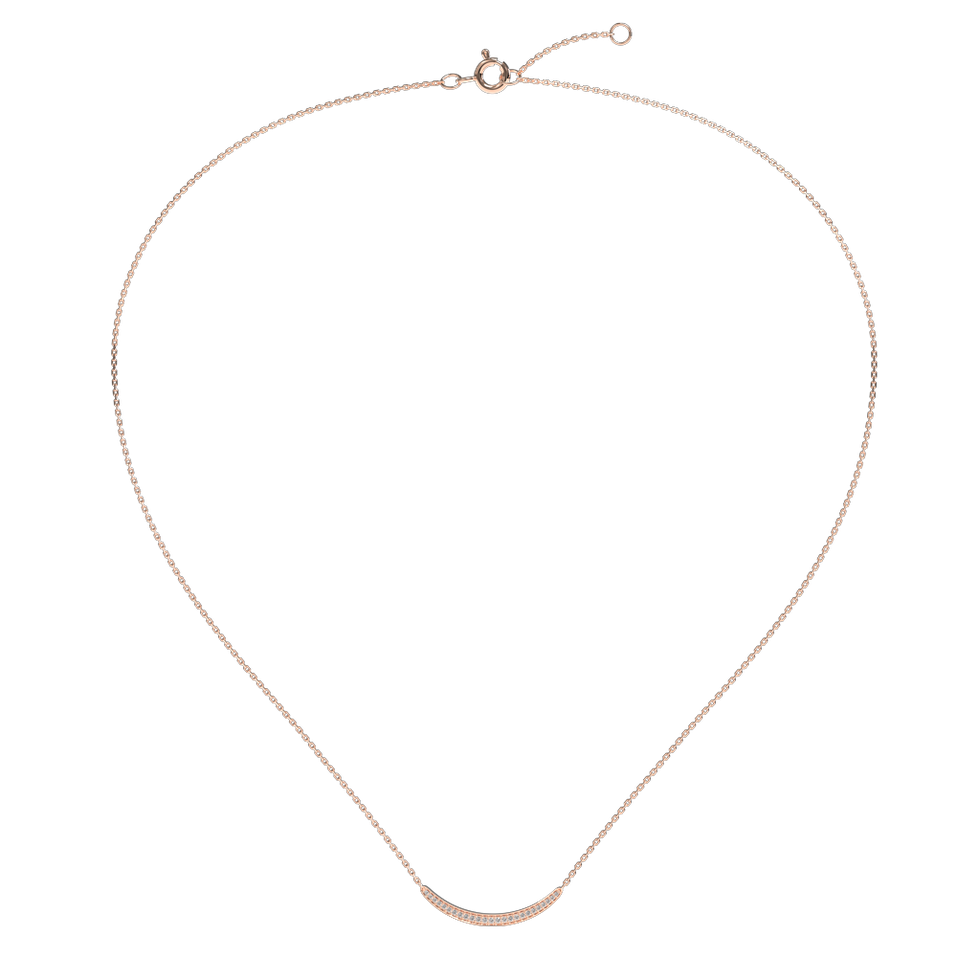 Diamond necklace Sparkling Line