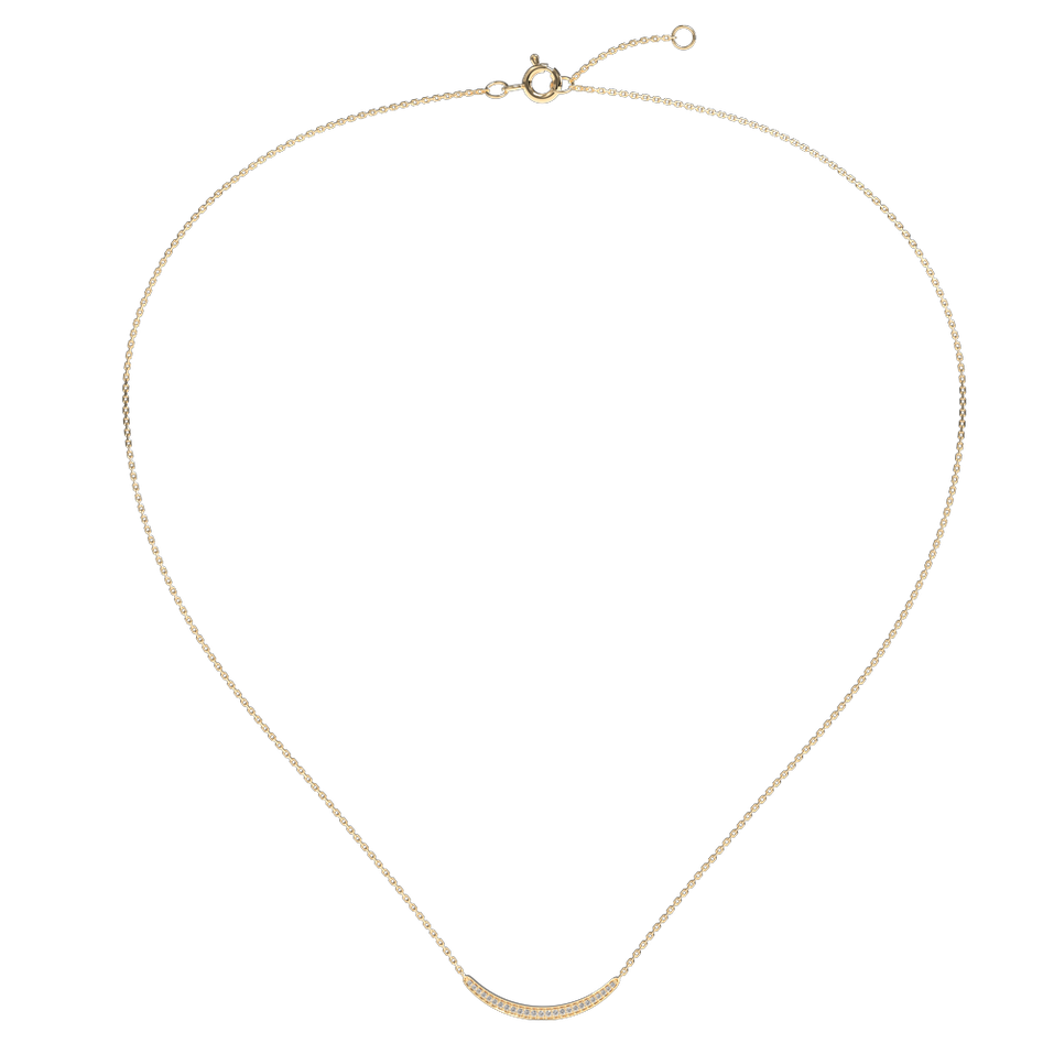 Diamond necklace Sparkling Line