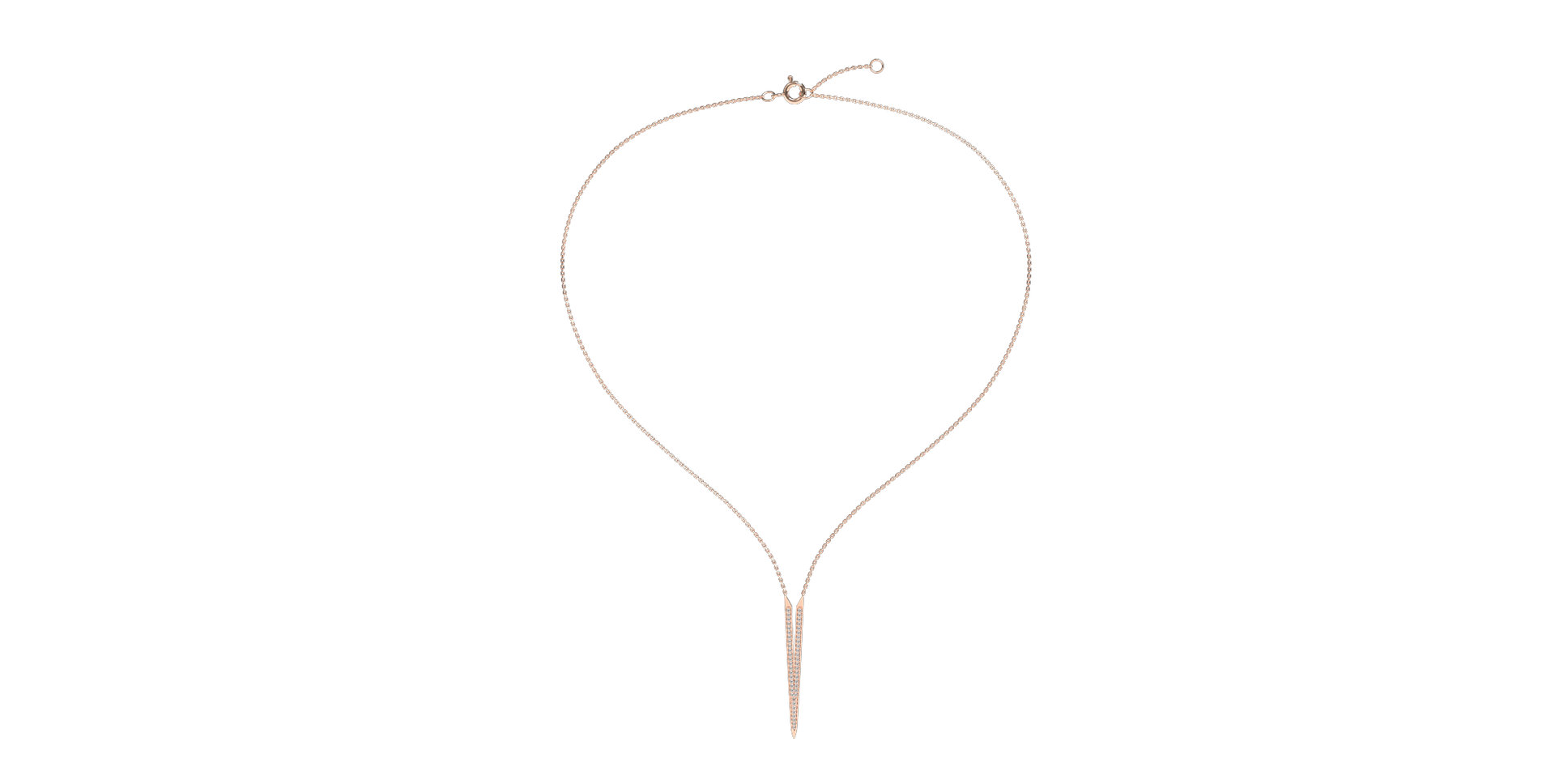 Diamond necklace Sparkling Victory