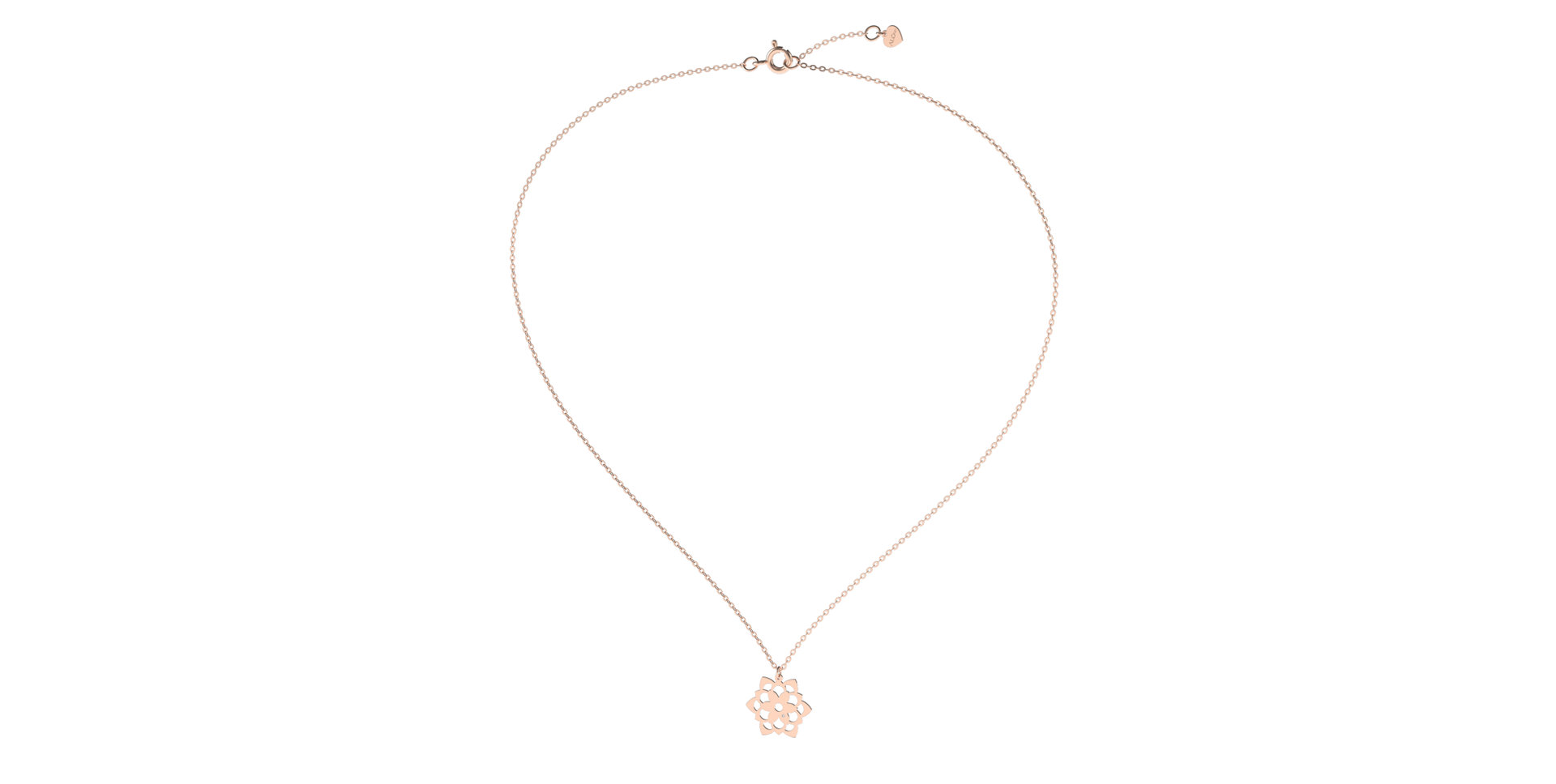 Diamond necklace Little Blossom