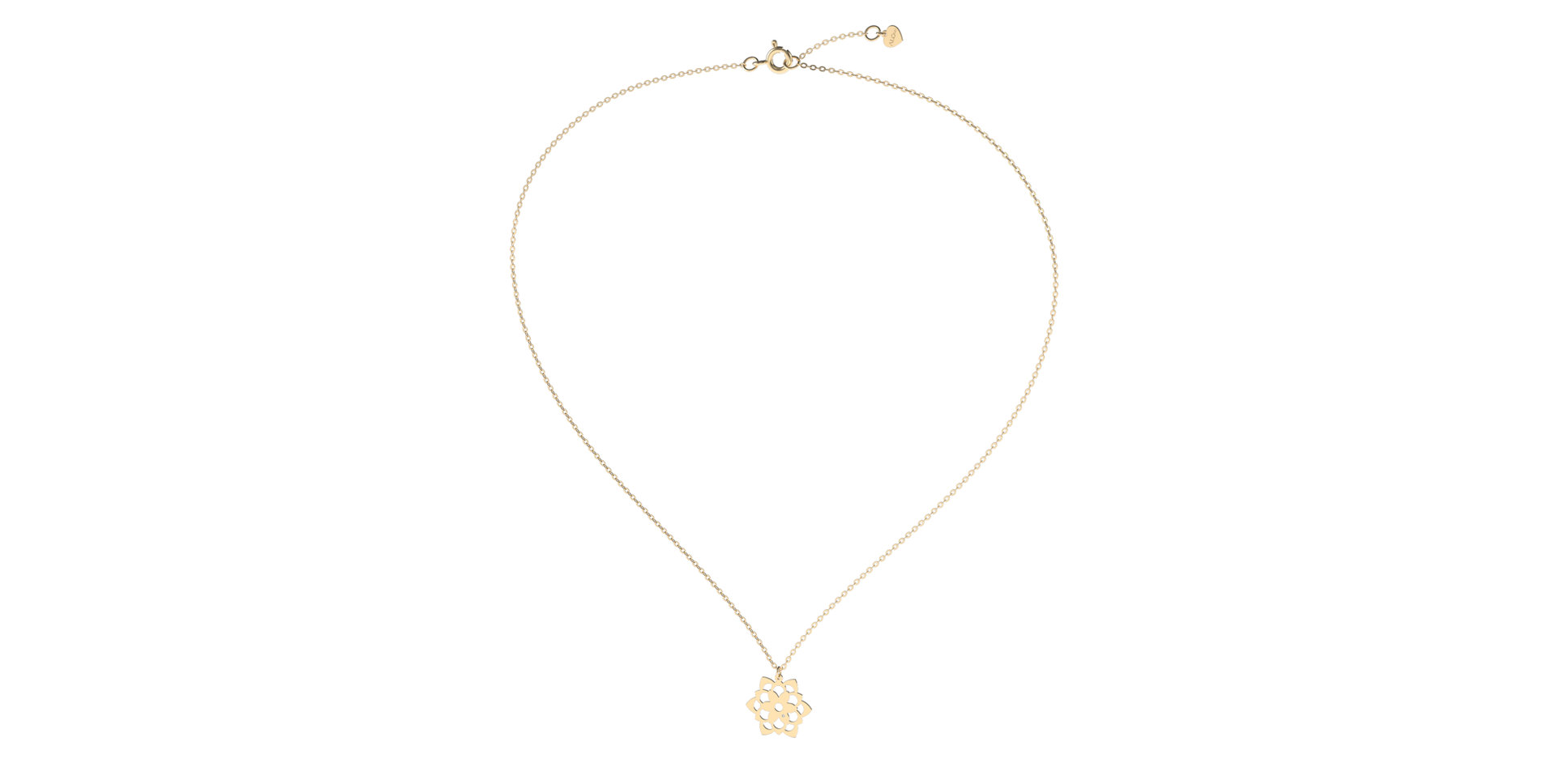 Diamond necklace Little Blossom