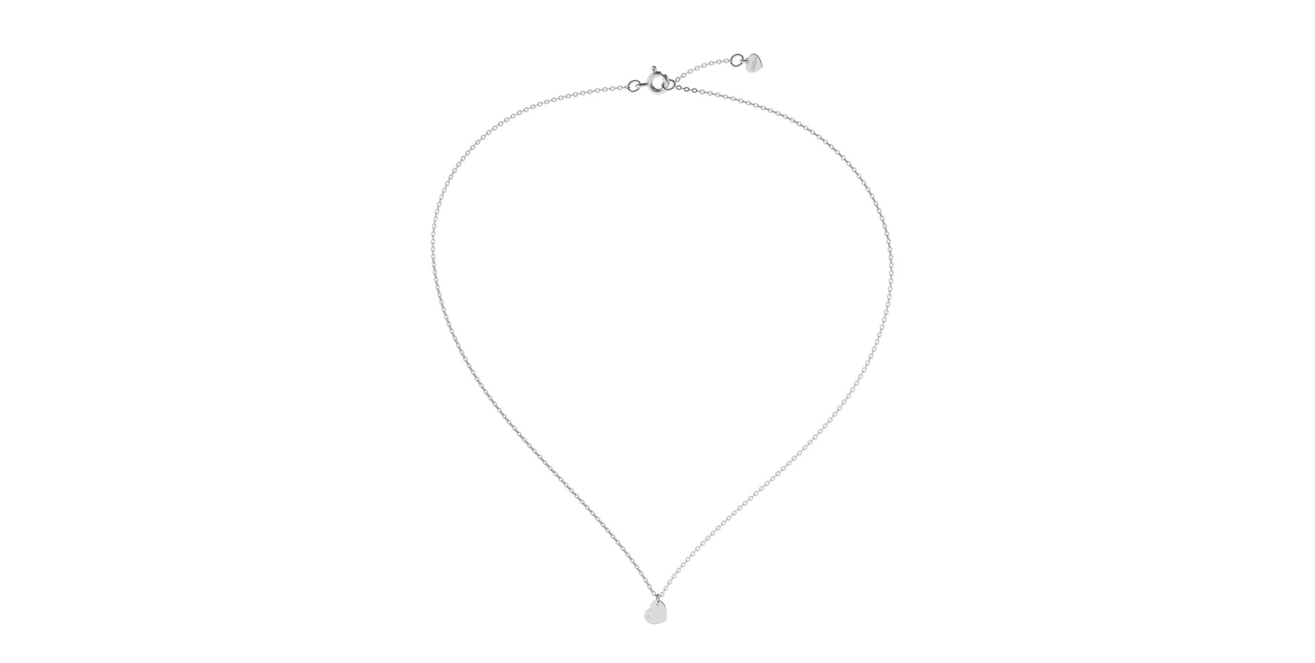 Diamond necklace Precious Heart